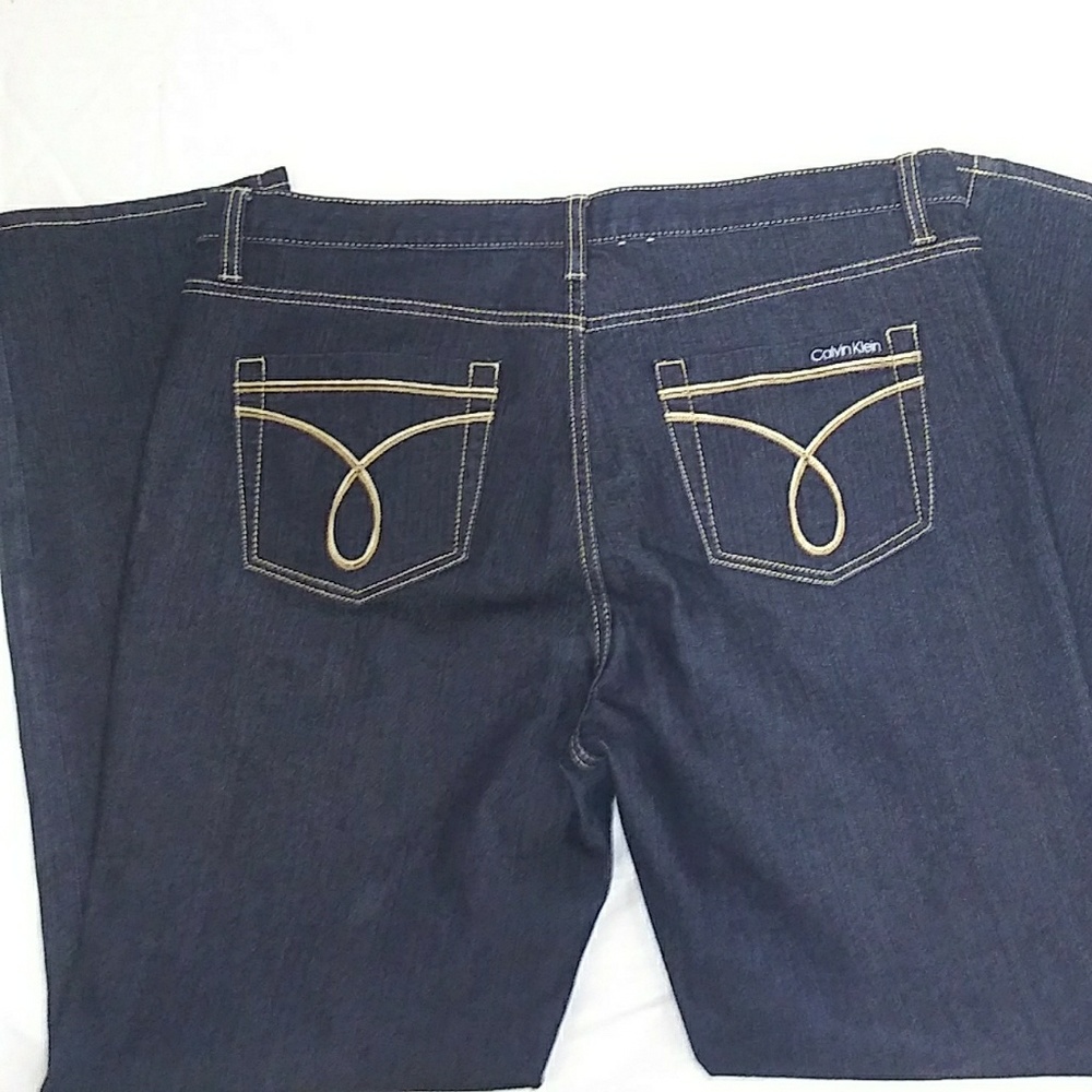 Calvin Klein Jeans Dark blue, skinny EUC 33 16 - Picture 3 of 8